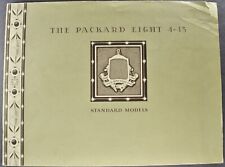 1928 Packard Standard-8 Brochure Runabout Phaeton Coupe Sedan Limo Original 28 picture