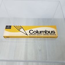 Vintage Columbus 1492-F  Lead Pencils Faber Castell, Box of 12 unsharpened, NOB picture