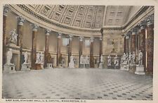 Washington DC Statuary Hall US Capitol East Side  Vintage Postcard picture
