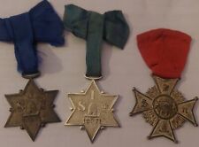 3 Vintage Masonic order medals sweden- 1871 picture
