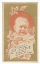 Lockport NY Victorian Trade Card Boston 99¢ and Variety Store F.C. Parchert picture