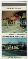 York Nation Bank Old Orchard Beach Maine Date 1963 30S FS Empty Matchcover picture