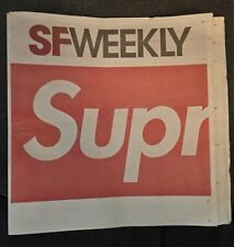 Supreme SF Weekly Newspaper 10/24/19 Limited Edition  picture