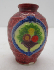 Vintage Marutomoware Ceramic Toothpick Holder  or Planter Vase Japan 2.5