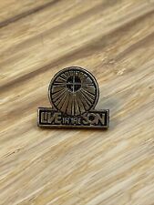 Vintage Live in the Son Lapel Hat Pin KG JD picture