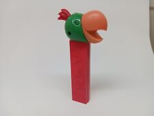 PEZ Vintage Cockatoo Parrot Bird, Green Face, Peach Beak, Red Feather, No Feet picture