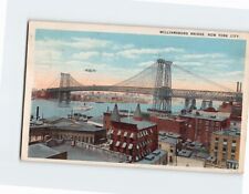 Postcard Williamsburg Bridge New York New York City USA picture
