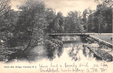 c.1905 North Ave. Bridge Cranford NJ post card picture