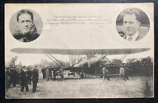 Mint France Real Picture postcard Trans Atlantic Pilots Coste & Bellonte 1930 picture
