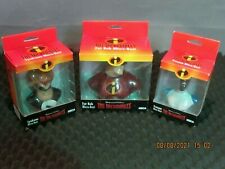THE INCREDIBLES   COMPLETE 3 PC. SET SMALL SCALE BUST SET NEW  US SELLER RARE picture
