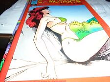 Eternity Comics Ex-Mutants Pin-Up Book #1 1988 picture