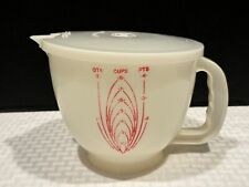 Vintage Tupperware #500 Mix-N-Stor 8 Cup 2 Qt Measuring Bowl Pitcher picture