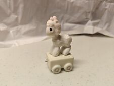 Precious Moments Happy Birthday Little Lamb Blue 1st Year Enesco 1985 15946 picture
