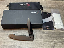 Boker Plus Anti-MC Folding Knife Ceramic Blade, Titanium Handles 01BO035 picture