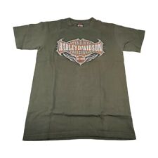 Harley Davidson Crystal River Florida Made in USA Size Medium T Shirt picture