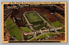 Baltimore Maryland MD Memorial Football Stadium Curt Teich Postcard 1939 picture