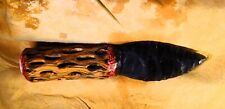 Handmade Cholla Handled Obsidian Knife picture