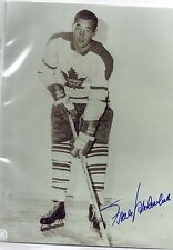 Frank Mahovlich Toronto Maple Leafs Signed Autographed 8x10  picture