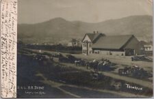 1907 LOYALTON, California RPPC Real Photo Postcard 