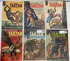 Tarzan of the Apes 6-Issue Run #132-137 (60s) Gold Key Silver Age Jungle Avg VG picture
