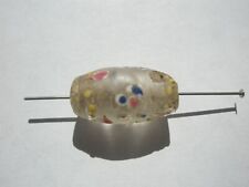 Antique Venetian Rare Clear French Ambassador Trade Bead - 20-22x12mm - 1 picture