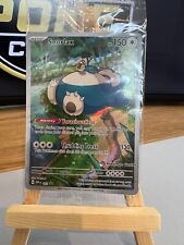 Pokémon Snorlax SVP051 Pokemon Center Stamped Promo Stamp New Sealed 151 S&V #2 picture