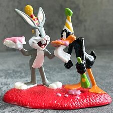 Vtg 1995 Warners Bros Applause Decopac Bugs Bunny And Daffy Duck Birthday Figure picture