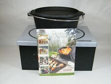 NEW LEWIS & CLARK CAMP CHEF CORPS OF DISCOVERY 6 QT SEASONED DUTCH OVEN D010 picture