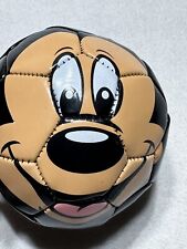Disney Parks Mickey Soccer Ball Mini Inflatable Mouse Signature Black Mini picture