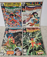 Spider-Woman 30 31 37 38 key issue bronze age lot X-Men 1980 picture