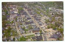Newton NJ Vintage Aerial View Postcard New Jersey picture