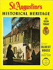 St. Augustine's Historical Heritage 1974 Tourism Booklet FN+ picture