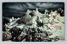 Mount Hood OR-Oregon, Elliott Glacier Vintage Souvenir Postcard picture
