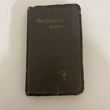 Vintage 1942 WW2 Pocket Field  Bible New Testament And Psalms FDR Military WWII picture