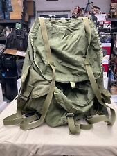 VINTAGE FIELD PACK NYLON GREEN BACKPACK WITH FRAME LC-1 picture