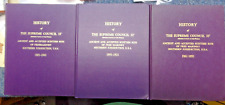 History of The Supreme Council 33° 1801-1921  (3 Volumes) R. Harris & j. Carter picture