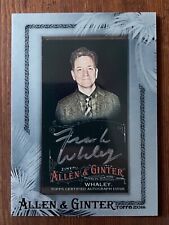 SILVER AUTOGRAPH FRANK WHALEY FIELD OF DREAMS 2016 ALLEN GINTER X PULP FICTION picture