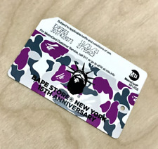 Metrocard BAPE NYC MTA 15TH ANNIVERSARY Metro card Expired Collectible $5.50 picture