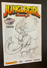 JUNGLE GIRL SEASON 2 #1 (Dynamite 2008) -- Wizard World Texas Sketch Variant picture