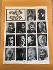 Vtg Savage Eye Mask , Accessories, Costumes For 1980, Catalog. Not Don Post picture
