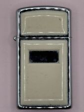 Vintage 1984 Ultralite Ivory Slim Zippo Lighter picture