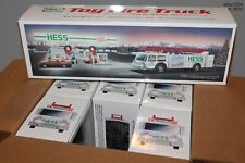 Mint 1989 Hess Toy Fire Truck Bank in Original Box - Fresh from Factory Case NIB picture