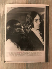 JOHN LENNON Yoko Ono plead guilty to marijuana possession 1968 photo Beatles picture