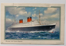 Aug 1957 Cunard RMS 