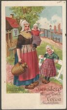 Bensdorp Royal Dutch Cocoa Advertising Private Mailing Card Food Desert Sweets picture