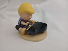 Vintage Westland Peanuts Collection Schroeder at Piano Porcelain Figurine #8220 picture