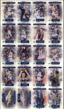 1998-99 UCONN Men's Basketball First Union trading card sheet uncut picture