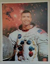 Fred Haise Rare Hand Signed Moon astronaut Autograph Apollo 13 NASA 8x10 photo  picture