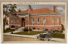 Public Library, Ossining NY New York Vintage Postcard picture