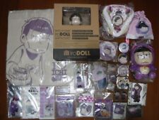Osomatsu-san Ichimatsu Goods Set Plush, Doll, Tote Bag, Key Rings, Badges etc. picture